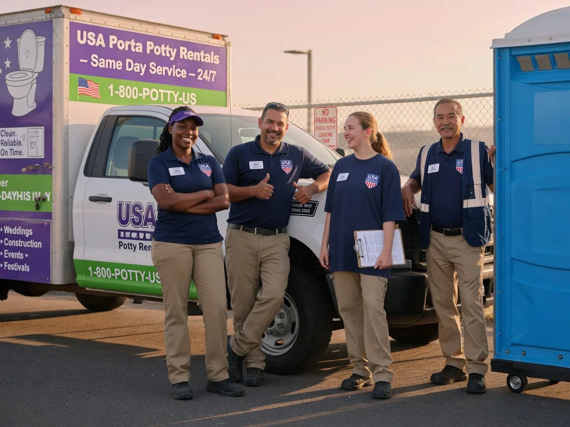 Porta Potty Rental company in Comptche, CA