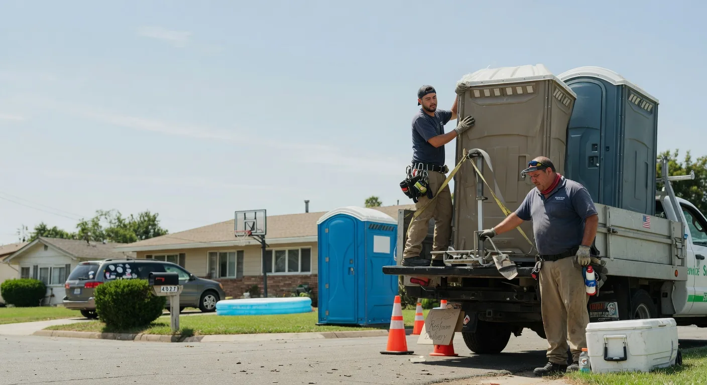 Porta Potty Rental in Comptche, CA near me